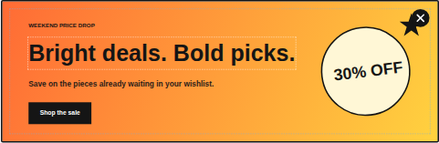 Starter Banner Citrus Sale